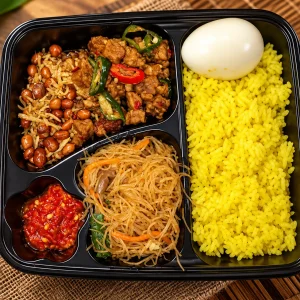 Nasi Kuning Bento