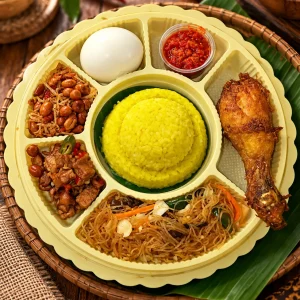 Nasi Kuning Tumpeng